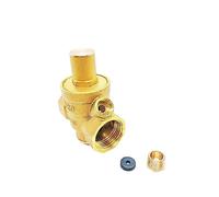 1/2 E Quot 3/4 1 2 Valvola Di Mantenimento For La Riduzione Della Pressione Acqua In Ottone DN15/DN20/DN25/DN32 Regolatore Sfogo Regolabile A Prova Di Perdite, Risparmio Idrico(1/2",Valve with Gauge)