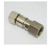 1/2" Female Pneumatic Brass Nickel Plated Quick Connector Adapter Coupler For Air Compressor