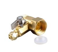 1/2 "Femmina/Filettatura Maschio 3/8 "Tubo Ottone Valvola a Sfera Adattatore RO Purificatore D'acqua Giardino Rubinetto Dell'acqua Connettore Accessori Hardware