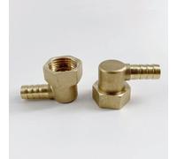 1/2" Filettatura femmina a 4mm 6mm 8mm 10mm Portagomma Gomito Rotante a 90 gradi Raccordo per tubi in ottone Connettore-8mm