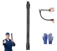 1/2 Flexible Shaft Extension Bar for Ratchet & Impact Wrench, High Torque Spring Steel Socket Extender for Automotive Repair, Flexible Reach Extension for Tight Spaces & Hard-to-Access Areas (350mm)