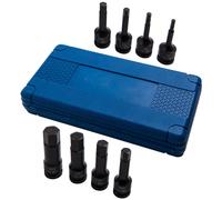 1/2" Impact Hex Socket Set (H5-H19) Drive Deep Impact Chiave Esagonale Tool Kit