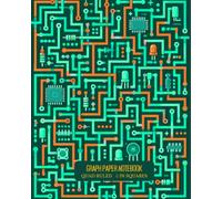 1/2 Inch Squares Graph Paper Notebook for Kids: Large Quad Ruled Grid to Make Math, Science, and Writing Fun - Green