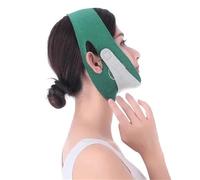 1/2 maschere snellenti per viso, mento e guance, ultra sottile, per la cura della pelle, con doppia cinghia, per ridurre la pelle, per massaggiare il mento (2 pezzi)