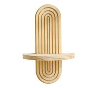 1/2 mensole boho decorazione da parete moderna centuria mensole galleggianti decorative 30 cm con sporgenza per la casa bagno camera da letto soggiorno