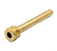 1/2 metropolitana d'ottone della protezione della boccola 56mm del rame di infiltrazione per i sensori di temperatura utilizzati nelle applicazioni di riscaldamento e della caldaia