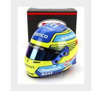 1:2 MINI HELMET Bell Casco F1 Fernando Alonso #14 Season 2024 MH4100308