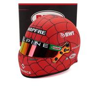 1/2 MINI HELMET - BELL HELMET - CASCO HELMET F1 A522 TEAM ALPINE BWT N 31 410024