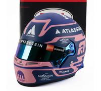 1/2 MINI HELMET - BELL HELMET - CASCO HELMET F1 ALEX ALBON TEAM ATLASSIAN 410041