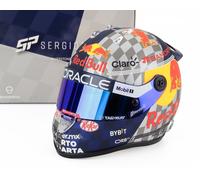1/2 MINI HELMET - BELL HELMET - CASCO HELMET F1 SERGIO PEREZ SP-MH-2-2024-SIL