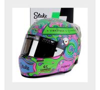 1:2 MINI HELMET Stilo Casco Helmet F1 Valtteri Bottas #77 Austin Gp 2023 MH2402