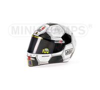 1:2 Minichamps Casco Agv V. Rossi Motogp Barcellona 2008 328080086 Modellino