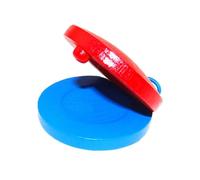 1/2 nacchere in legno - nacchere con dita a mano, batacchio flamenco, strumento musicale adatto ai bambini, strumenti portatili a percussione per asilo per spettacoli teatrali, apprendimento