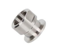 1/2" NPT Female Thread to KF16 SUS304 Stainless Steel KF Vacuum Pipe Fitting SMGLRUEAT