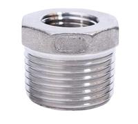 1/2" NPT Female To 1/8" NPT Male Core Repair Inner Outer Wire Variable Diameter Head Reducer