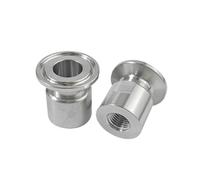 1/2" NPT Female X 34mmTri Clamp TC34 304 Stainless Steel Pipe Fitting Connector Adapter