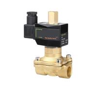 1/2 "Ottone elettrovalvola elettrica 110V AC NBR Seal normalmente aperto (aria, gas, carburante.)
