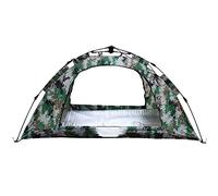 1-2 Person Outdoor Automatic Protection Tent, Pop Up Camouflage Camping Tent Backpacking Tent for Travelling Beach BBQ Park Fishing Instant Sun Shelter Canopy