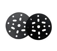 1/2 pezzi 6 pollici 150mm disco di protezione interfaccia pad 17 fori morbida spugna interfaccia pad for levigatrice cuscinetti di supporto buffer utensili elettrici (2 pezzi)(2pcs)