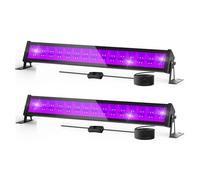 1/2 Pezzi 60 LED 400-405NM LED UV Floodlight LED Disco Party Stage Blacklight Impermeabile Usi multipli(2pcs)