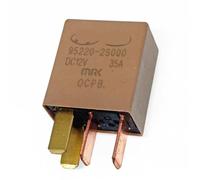1/2 Pezzi 95220-2S000 Compatibile Con H&y&u&n&d&a&i Kia Automotive Lighting Air Condition Fan Oil Pump Start Power Relay 4 Pin(Beige 1PCS)