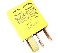 1/2 pezzi 95224-2D700 compatibile con H&y&u&n&d&a&i Kia Automotive Lighting Air Conditioner Fan Oil Pump Start Power Relay 5 pin(Beige 1PCS)