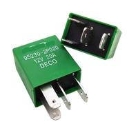 1/2 Pezzi 95230-2P020 Compatibile Con H&y&u&n&d&a&i Kia Automotive Lighting Air Condition Fan Oil Pump Start Power Relay 4 Pin(Green2PCS)