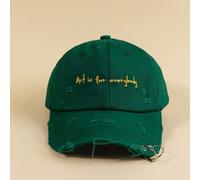 1/2 pezzi Cappellino da baseball da uomo Iron Ring Art Is For Everybody, regolabile, protezione solare, casual, adatto per primavera, autunno, viaggi, spiaggia e vacanze, stile Y2K, cappello da giovan