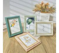 1/2 pezzi Cornice fotografica vintage dorata multi-scena, cornice per foto di coppia da tavolo e da parete, adatta per ritratti, paesaggi, fiori, architettura, decorazione per casa, ingresso, regalo p