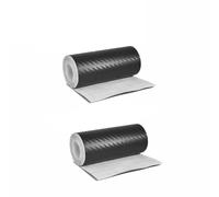 1/2 pezzi di pellicola protettiva per auto in fibra di carbonio nano, pellicola protettiva fai da te per auto, nastro antigraffio laterale per davanzale, 10 cm, 2 pezzi, 7 m