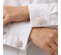1/2 pezzi Gemelli per camicia da donna con copri-bottoni a molletta, eleganti copri-bottoni dorati da sposa per matrimonio, gioielli vintage per polsini di camicia, regalo formale perfetto 2 pezzi,1 p
