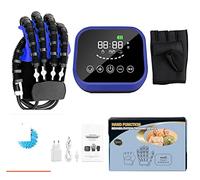 1-2 pezzi guanti robot for riabilitazione emiplegia da ictus elettrico mano dito allenamento funzione recupero attrezzatura for esercizi Formazione e riabilitazione(Right Hand,L)