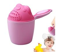 1/2 pezzi Lavapavimenti - Pala per acqua del bagno per bambini | Flusso d'acqua dolce, bicchiere per risciacquo per bambini, balsamo multiuso, brocca per shampoo, più prese d'acqua, strumento 4,13 x