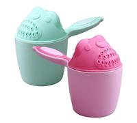 1/2 pezzi Lavapavimenti - Pala per l'acqua del bagno per bambini | Flusso d'acqua dolce, bicchiere per lavare i bambini, sciacquone multiuso, shampoo per il bagno, più prese d'acqua, strumento 4,13 x
