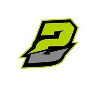 1/2 Pezzi Numeri for Cassetta Postale for Cassetta Postale Esterna - Numeros Para Buzon De Correo, Cartelli Con Indirizzo Personalizzati for Bacheca, Scatola, Decorativi, Scrapbooking(2Pcs,2)