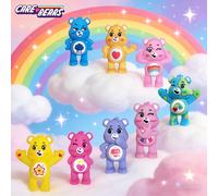 1/2 pezzi Orsetti Guardiani Ufficialmente Concessi Miniature Figurine 3D Casuali in Busta Cieca, Giocattolo Carino Orso da Scrivania per Casa/Ufficio, Cuore Speranzoso, Cuore Tenero, Orso dell Ora di