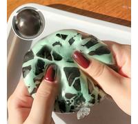 1/2 pezzi Pallina anti-stress croccante, Giocattolo per le dita, Rilascio della pressione manuale, Giocattolo pasquale, Giocattolo da spremere, Giocattolo anti-stress, Ansia e relax, Bomboniera per fe