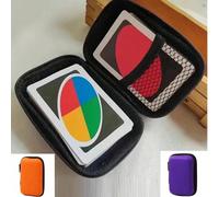 1-2 pezzi Scatola per gioco di carte memoria, Custodia protettiva per carte, Carte da gioco da tavolo, Custodia protettiva per carte da poker dei Tre Regni, Borsa di stoccaggio con cerniera, Scatola r