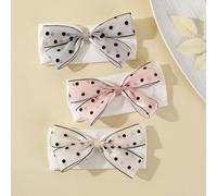 1/2 pezzi Set Fascia per capelli con fiocco a pois morbida ed elastica, comoda, stile europeo e americano, adatta per uso quotidiano e festivo per bambina Tagli UnicaGeometricoPoliammide