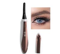 1/2 piegaciglia elettrico, strumento per arricciare gli occhi riscaldato, doppia macchina arricciacapelli con livelli di temperatura, strumento per arricciare rapidamente ed efficiente,