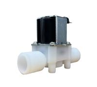 1/2" Plastic Solenoid Valve 12V 24V 220V NC Type Magnetic Washing Machine Dispenser Drinking Water Pneumatic Pressure Controller(34,220V_NORMALLY CLOSED)