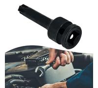 1/2 pollice Drive Torx Socket Adapter Bit Set T20-T100 Chrome Steel Hex Wrench Tool Pneumatic Torque Applications(T55)