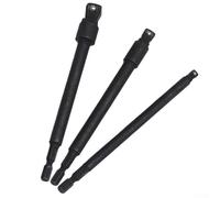 1/2 pollice Drive Torx Socket Adapter Bit Set T20-T100, in acciaio al cromo vanadio resistente driver e accessorio per utensili pneumatici, presa automobilistica professionale (T45)