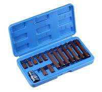 1/2 pollice Quadrato Cacciavite T20 - T55 Set,10mm Esagonale Mandrino,15PZ