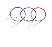 1-2 pz 10ft -24ft Mari Tipo 3300/33C Cavo della scatola del telecomando del cambio acceleratore con cerniera adatta for motore fuoribordo YA(2pcs 16ft Black)