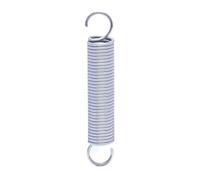 1/2 pz 304 acciaio inossidabile S-hook spirale molla di tensione, diametro filo: 1,5/2,0 mm, esterno: 10-12, lunghezza: 40-200(40mm,10mm/1.5mm (2Pcs))