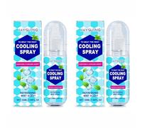 1/2 pz 50 ml Spray di Raffreddamento Estivo Portatile Sensazione di Ghiaccio Sollievo Sedili Auto Raffreddamento Rapido Spray Estate Formazione Y4r