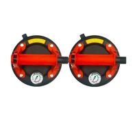 1/2 pz 8 pollici ventosa a vuoto 250 kg pompa ad aria for sollevamento manuale di piastrelle di granito e vetro Sollevamento stabile(Red 2pcs)
