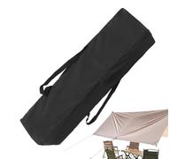 1/2 pz Borsa per il trasporto della nera - Borsa accessori per tende da alpinismo | Borsa portaoggetti pieghevole facile da trasportare con design a maniglia, borsa da viaggio per attrezzature