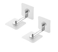 1/2 Pz Dispositivo Di Fissaggio Antiribaltamento For Armadietto Senza Foratura Libreria Scarpiera Armadio Mobili Fissi Sicurezza Antiribaltamento(2 pcs)